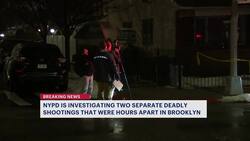 Two deadly shootings hours apart in Brooklyn; police search for gunmen News Clip