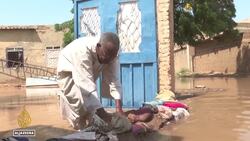 Sudan flooding: The Nile's rising water levels affecting towns News Clip