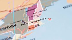 Massachusetts from USA States Stock Footage