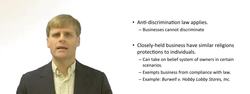 Businesses and Religious Freedom Instructional Video