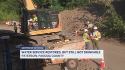 Normal water pressure returns since 11 days after Paterson water main break; boil water advisory remains for some News Clip