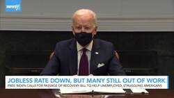 Pres. Biden Pushes For COVID Relief After Release Of Jobs Report News Clip