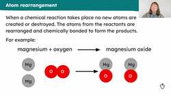 A particle model of chemical reactions Instructional Video