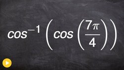 How to evaluate for the composition of two trigonometric functions Instructional Video