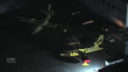 Quebec plane fighting L.A. fires grounded after drone collision News Clip
