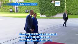 Friedrich Merz meets with Danish PM Mette Frederiksen in Berlin News Clip