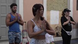 Puerto Ricans find creative ways to urge govt to go News Clip