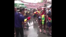 Soaking wet Thais celebrate first Songkran since pandemic News Clip