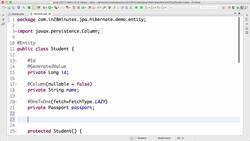 Master Hibernate and JPA with Spring Boot in 100 Steps - Step 35 - ManyToMany Mapping - Adding Annotations on Entities Instructional Video