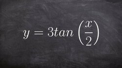 Identify the Transformations and Asymptotes of Tangent Graph Instructional Video