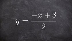 how to rewrite a linear equation so that you can find the slope and y intercept Instructional Video