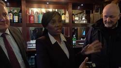 Kemi Badenoch visits Welsh town badly affected by storm Claudia News Clip