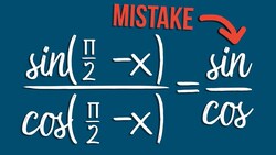 Mistakes Students Make Co Function Identities Instructional Video