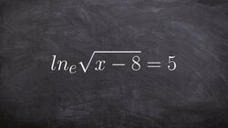 Solving logarithmic equations Instructional Video