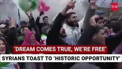 ‘Dreams Come True’: Syrians Celebrate Wildly After ‘Dictator’ Assad’s Decade-Old Regime Perished News Clip