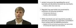 Magnuson Moss Warranty Act Instructional Video