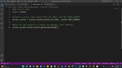 The Art of Doing - Python Network Applications with Sockets - Creating and Sending Data through a UDP Server/Client Instructional Video