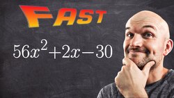 Factor a Quadratic Trinomial Fast Instructional Video