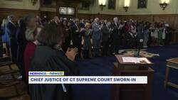 Raheem Mullins sworn in as Connecticut Supreme Court chief justice News Clip