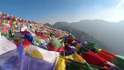 Drone Exploration of Zanskar: Ladakh’s Tranquil Hidden Gem Stock Footage