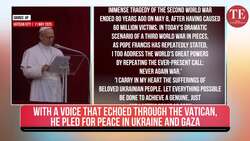 New Pope Mentions Madonna Amid Global War Warnings: ‘Never Again War’ News Clip