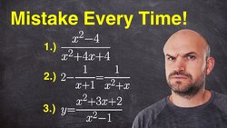 3 Mistakes With Rational Functions Instructional Video