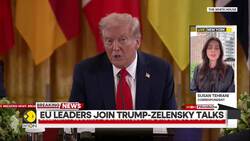 Trump-Zelensky meet: Trump Says He Will Call President Putin After Meeting News Clip