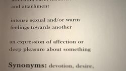 Love Definition Stock Footage