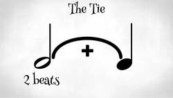 Music Theory for Beginners The Tie Instructional Video