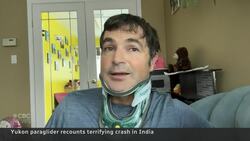 Paraglider survives getting sucked into a storm, plummeting to earth News Clip