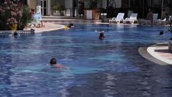 CLEAN : Regional tourists trickle back to Albania's beaches as border reopen News Clip