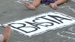 CLEAN : Argentine women stage performance to protest femicides News Clip