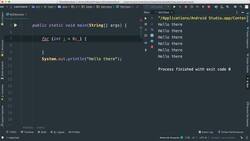 Comprehensive Android Developer Bootcamp - For loops Instructional Video