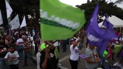 CLEAN : Colombia centrist presidential candidate Fajardo holds campaign rally in Cali News Clip