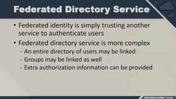 AWS Certified Solutions Architect Associate (SAA-C03) - Federated Directory Services Instructional Video
