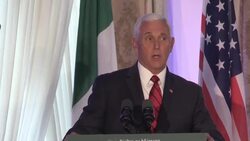 CLEAN : US VP and Irish PM discuss Brexit News Clip