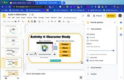 Insert Audio into Slides Instructional Video