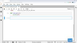 Python for Data Analysis: Step-By-Step with Projects - Define Functions, Use Packages Instructional Video