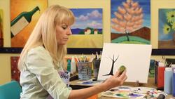 How to Paint a Tree Using Acrylic Paint Instructional Video