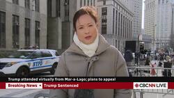 As expected, Trump gets unconditional discharge on 34 counts in hush money case News Clip