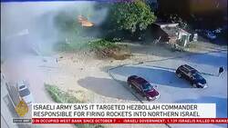 Hezbollah commander killed in Israeli drone strike in Lebanon's Nabatieh News Clip