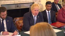 Boris Johnson hosts Cabinet meeting and vows to tackle violent crime News Clip