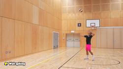 Volleyball - Wall spiking Instructional Video
