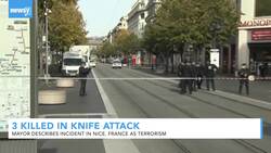 3 Killed In France Knife Attack News Clip