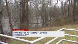 Tracking potential flooding in Bergen County News Clip