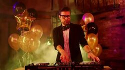 Party DJ Stock Footage