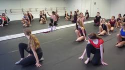 Contemporary Dance Class I Warmup & Choreography Instructional Video