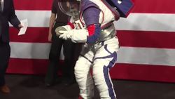CLEAN : NASA unveils flexible one size fits-all space suits for Artemis missions to moon and Mars News Clip