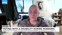 This Is What It's Like To Vote With A Disability During The Pandemic News Clip