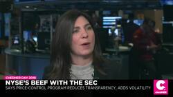 Why NYSE President Stacey Cunningham Says She's Suing the SEC News Clip